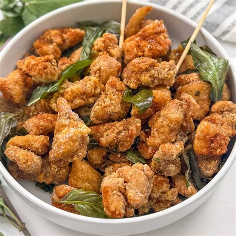 Taiwanese Popcorn Chicken - Crispy and Crunchy! - Herman at Home