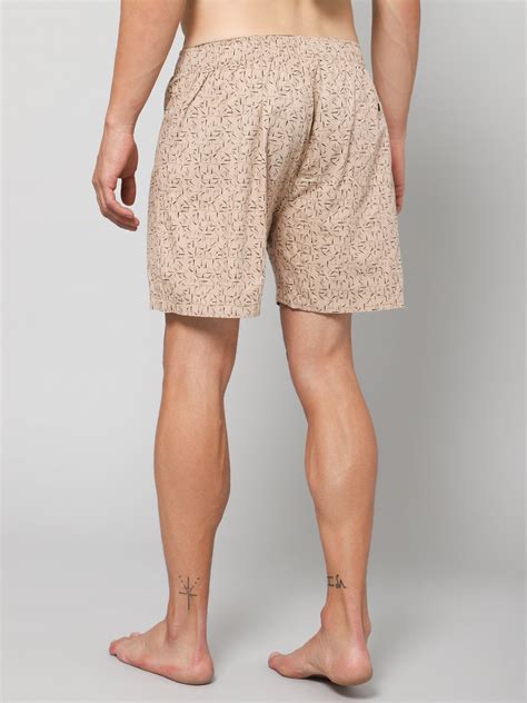 Men Beige Boxer – Cantabil