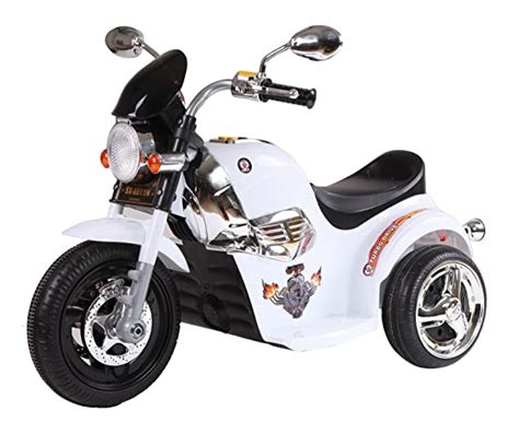 Buy HLX-NMC Battery Operated Fun Cruiser Bike - White Online at Low ...