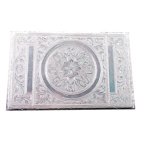 Buy Raj Silver Patla 10X14 Inch Online at Low Prices in India - Amazon.in