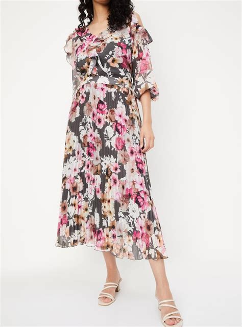 Buy Women Floral Print Pleated Skirt Online at just Rs. 999.0 ...