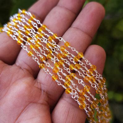 Beaded Chain – Madeinindia Beads