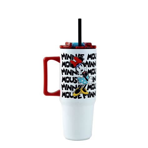 R Squared Disney Minnie Mouse White Stainless Steel Tumbler, 30 oz ...