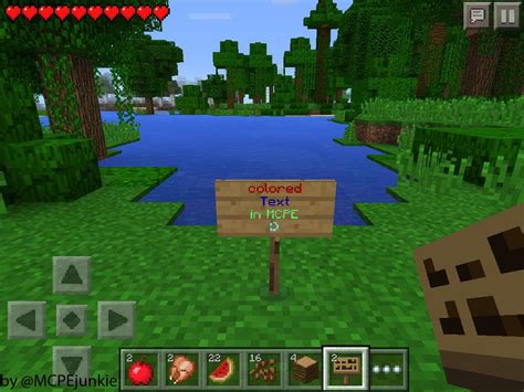 Image result for How to Change Menu Text Color Mcpe