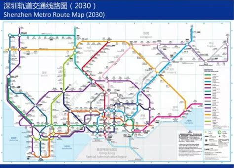 深圳地鐵規劃圖2030 深圳地鐵線路圖最新 - 每日頭條