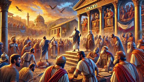 High Drama and Divine Intervention Paul's Journey in Acts 23 : r ...