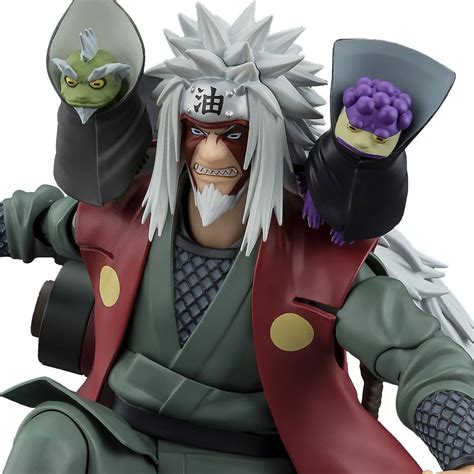Naruto Jiraiya Hidden Leaf Heroic Master Sage Mode Set S.H.Figuarts ...