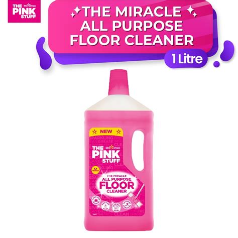 The Pink Stuff The Miracle All Purpose Floor Cleaner (1 Litre ...