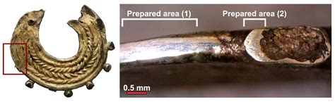 Study of an Iron Age Gilded Silver Earring by XRF, SEM-EDS and ...