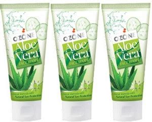 OZONE Aloe Vera Pack of 3 Face Wash - Price in India, Buy OZONE Aloe ...