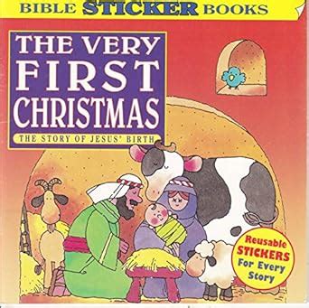 The Very First Christmas (Bible Sticker Books) : Kelly, Laura: Amazon ...