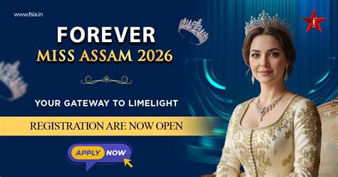 Miss Assam 2026 | City | State | National Level | Beauty Pageant