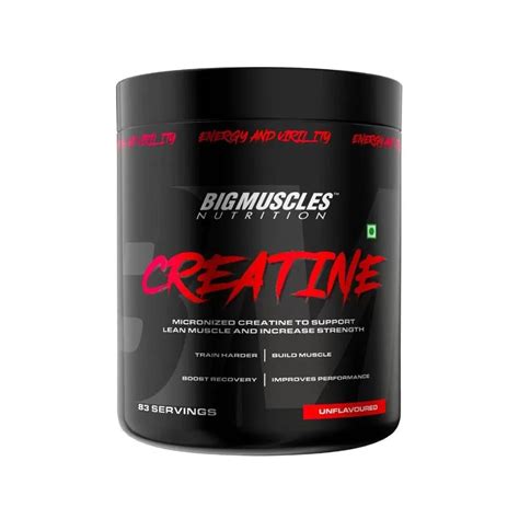 Big Muscles Creatine Monohydrate – Nutriride