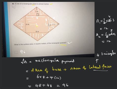 Net of Rectangular Pyramid 的图像结果