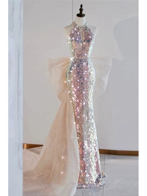 A-Line Court Train Prom Dresses Simple Long Sleeve Notch lapel collar ...