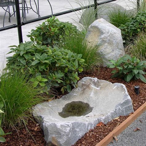 Birdbath - Large - Portland Rock - Portland OR