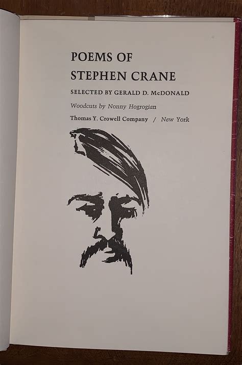 Poems of Stephen Crane **SIGNED FINE CONIDITON** by Crane, Stephen ...