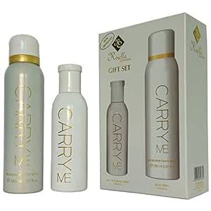 Buy Carry Me Gift Set White Deodorant & Perfume Body Spray For Men and ...