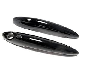 Smooth Black Door Handle Cover with Key-Less Hole for MINI COOPER R50 ...