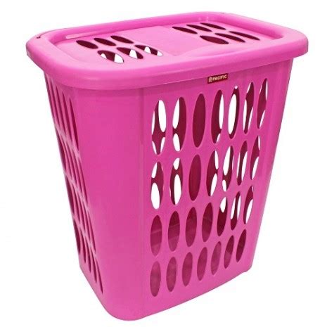 KERANJANG LAUNDRY PLASTIK TUTUP TIPE PAMELA SOFT