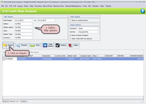 Image result for AutoCount Credit Note