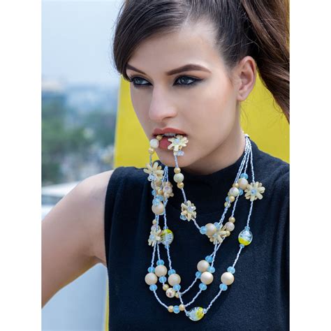 Buy Odette Hawaiian Style Bead Necklace Online