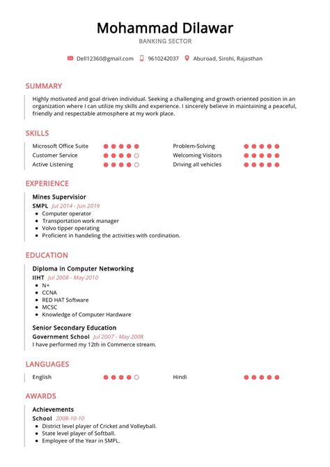 Image result for Examples of CV for Computer Assistant
