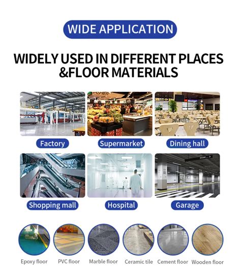 Magwell Factory Commercial Hotel Cleaning Multi-functional Brush Floor ...