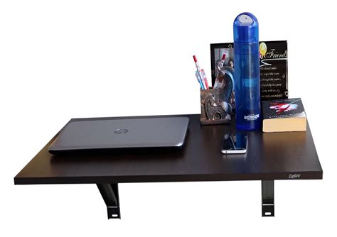 Captiver Mediumelara Engineered Wood Wall Mounted Foldable Study Tables ...