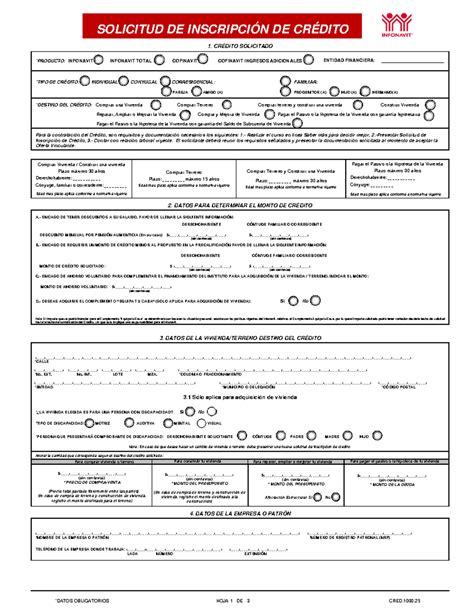 Solicitud de Crédito Infonavit - Guía Completa 25 - Studocu