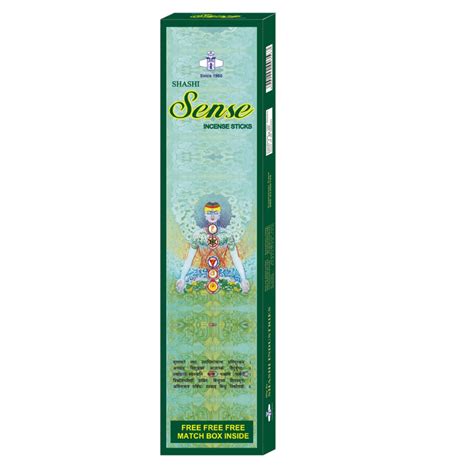 Shashi Sense Agarbatti 70 Incense Sticks Exotic Fragrance 90gm Economy ...