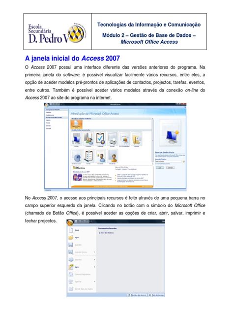 Microsoft Access 2007 Tutorial 的图像结果