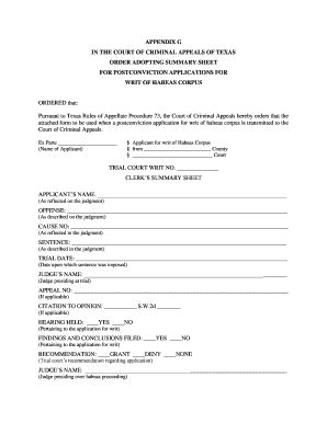 Fillable Online supreme courts state tx Texas Rules of Appellate ...