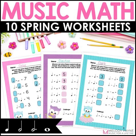 Image result for Music Math Multiplication Worksheets