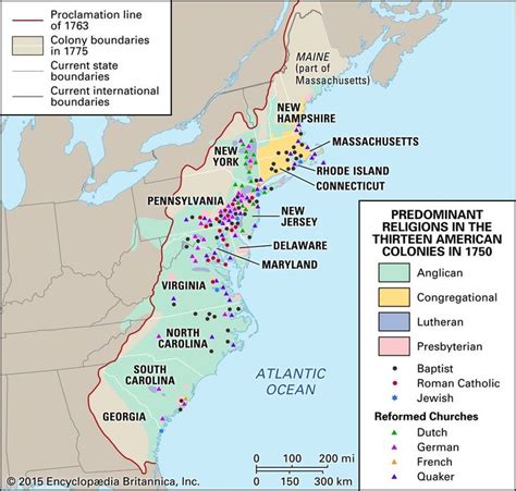Regions Without Religious Freedom Colonies