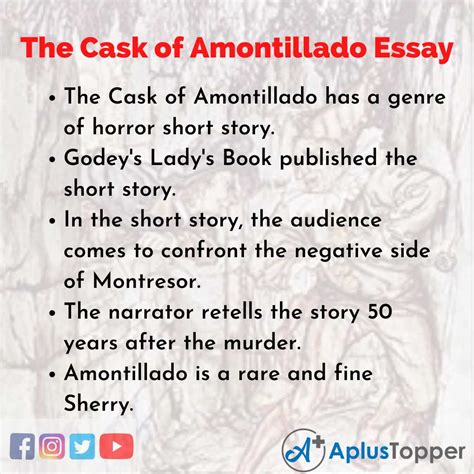 The Enigmatic Enquiries: Unraveling 'The Cask of Amontillado' - A ...