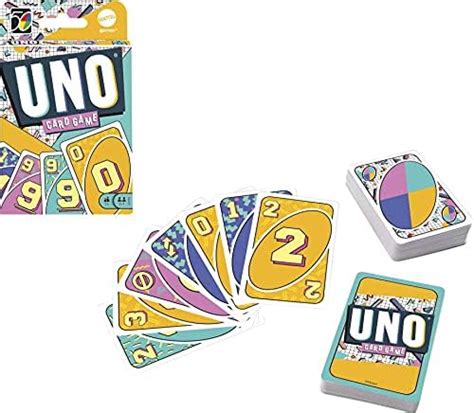 Buy Mattel Games Uno Iconic 1990S Card Game For Kids, Pack Of 1 Online ...