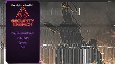 Image result for F-NaF Security Breach Mod Menu Download