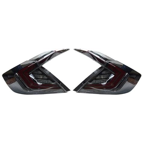 Civic 10th Gen 2016-2020 Car Rear Upgraded Tail Light Lamp Xenon ...