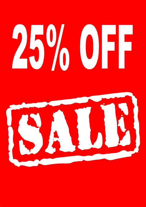 50 Off Sale Sign Printable - Printable Free Templates