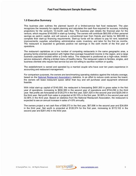 Business Plan Executive Summary Examples 的图像结果