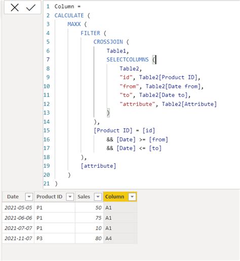 Solved: Linking tables based on between date - Microsoft Fabric Community