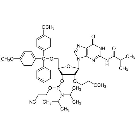 DMT-2'-O-MOE-rG(Ib) Phosphoramidite 251647-55-9 | Tokyo Chemical ...
