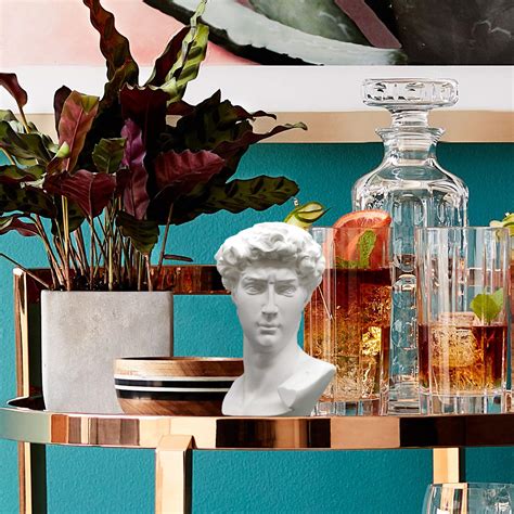 Buy Greek Statue of David - Head Bust Statue for Roman Home Decor ...