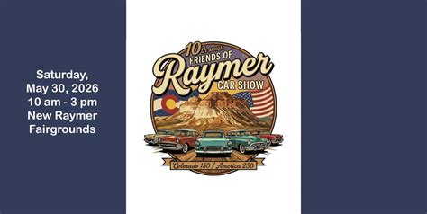 10th Annual Friends of Raymer Car Show, New Raymer Fairgrounds, New ...