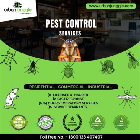 "Urban Junggle: India's Leading Pest Management Company Providing Safe ...