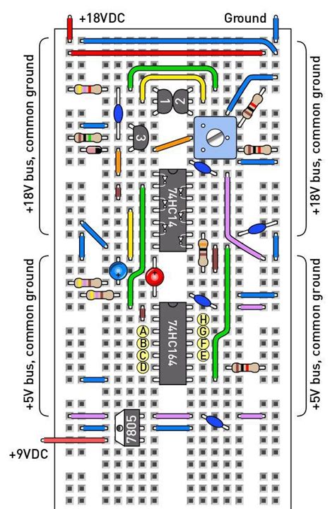 Image result for Random Number Generator Breadboard
