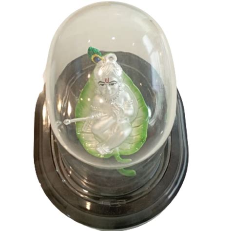 Buy Gopal Jewellers Pre Silver999 Kanha Ji Murti Bal Krishna Vrindavan ...
