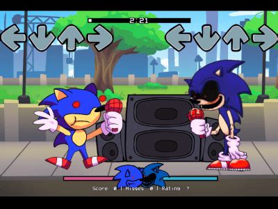 FNF: Sunky And Sonic.EXE Sings Copy Cat ऑनलाइन खेलना