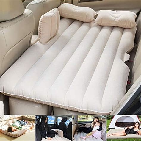 KRISHNA PRODUCT SK101 Inflatable Travel Car Bed Air Sofa with Two ...